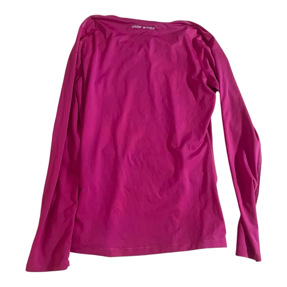 Under Armour Fuchsia Long Sleeve Top - Picture 2 of 7